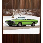 Металлическая табличка Dodge Challenger R T Convertible